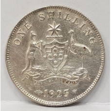 AUSTRALIA 1923/5 . ONE 1 SHILLING . OVERDATE